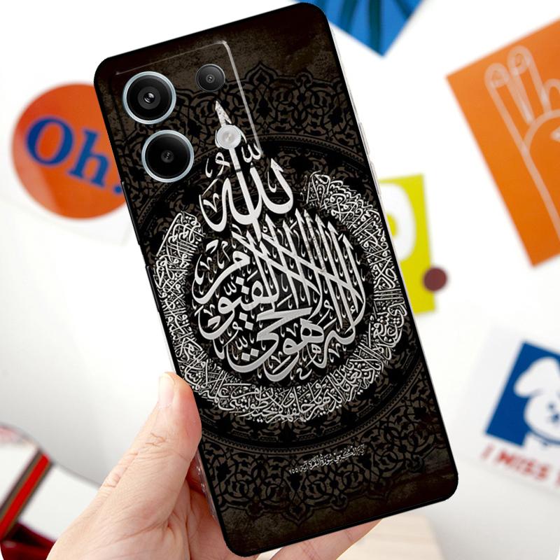 Арабский Коран Исламские Цитаты Мусульманский Чехол Для Xiaomi Redmi Note 14 13 10 11 12 Pro 11S 12S Чехол Для Redmi 15 14C 10C 12C 13C 15C