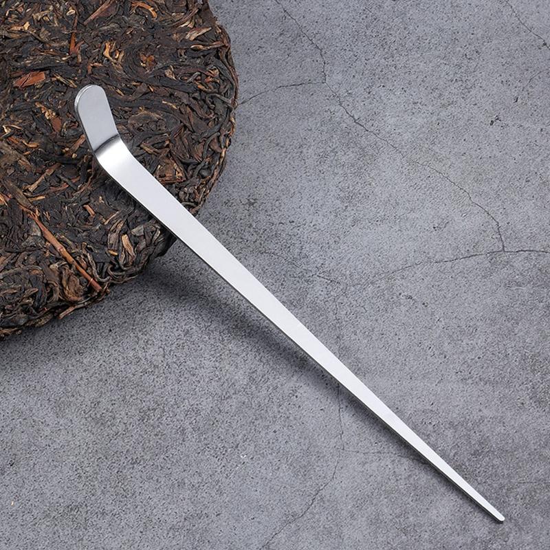 5Pcs Stainless Steel Matcha Tea Scoop Japanese Style Tea Stick Traditional Tea Ceremony Leaf Tea Spoon Kitchen Teaware Tool