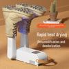 Portable Folding Shoe Dryer: Intelligent Timing, Fast Heating, Deodorizing & Telescopic Dehumidification