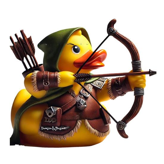 Фигурка утки-волшебника из смолы, ретро-рыцарь, настольное украшение, коллекционная ролевая утка в стиле вестерн-фэнтези для книжного шкафа, прикроватного столика