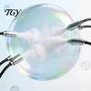 Creative Smoke Bubble Effect Automatic Machine, Handheld Air Cannon Blower, Rechargeable Easy to Use Blower Toy for Kids Outdoor Party Games