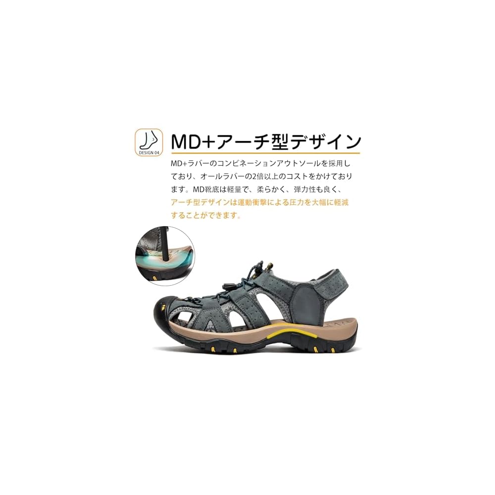 STRDEOUT Sandals for Men: Sports, Walking, Outdoor, Amphibious, Summer, Hiking, Trekking, Beach,