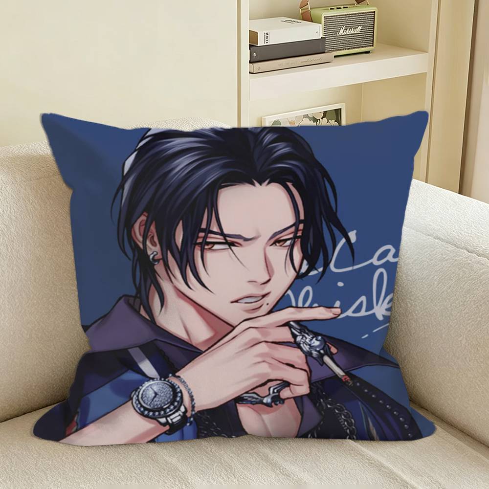 Cozmez BAE Kanata From Paradox live Square Sofa Pillow Cover Solid Color Living Room Home Decor Cushion Case