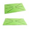 Golf Training Mat Practice Pad Beginner Training Trace Detection Pad Swing Track Practice Marking Pad Easy to Use