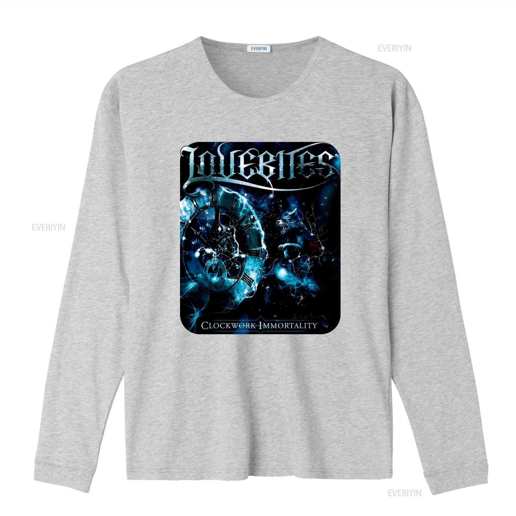 Camiseta Love Bites Essential Japan Retro S 5xl Color Negro Cuello Redondo Casual Tejido Ligeraunisexte Elstico Corte Regular