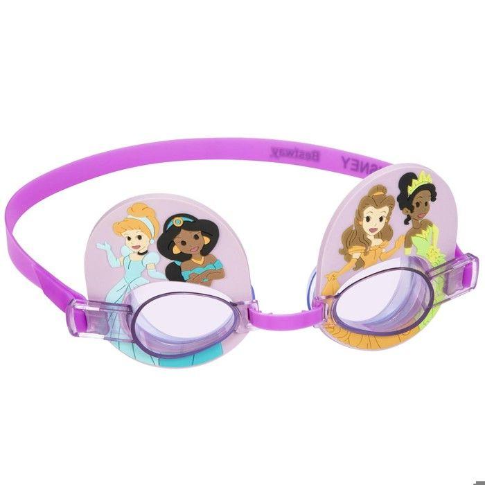 Lunettes de natation - BESTWAY - Princess 9102U - Anti-UV - Sans latex - Hypoallergéniques