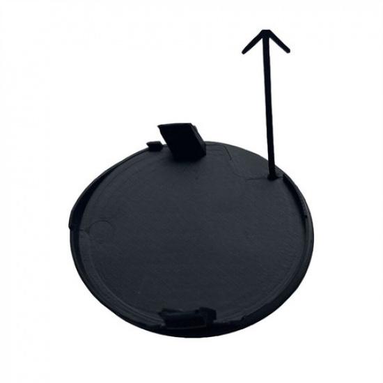 Front Bumper Tow Hook Eye Cap Cover 52127-52909 Fits For Toyota Yaris 2007-2008