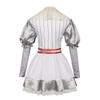 Halloween Pennywise Female Cosplay Costume, Sized Game Uniform Stage Role Play Full Set
