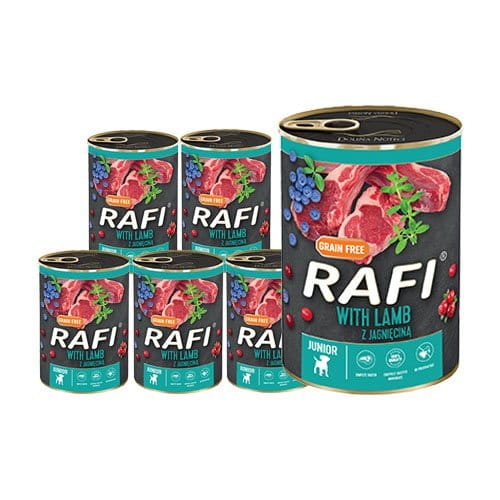 Dolina Noteci Rafi Junior Lamb Pate With Blueberries And Cranberries 400G