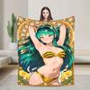 Urusei Yatsura Anime Plush Blanket Kids  Flannel Throw Blanket For Couch Chair Warm Design Quality Bedspread Gift Idea