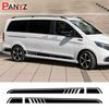 2 шт. Автомобильные наклейки для Mercedes Benz Vito V-Class Viano W447 V260 W639 W638 Marco Polo Camper Van Аксессуары для тюнинга Виниловые наклейки