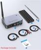 M9 M9Pro Bluetooth Аудио Приемник Передатчик DSP Беспроводной Адаптер NFC/AUX/RCA/USB Флешка/TF/6.5 Микрофон Караоке/Коаксиальный/FM Радио