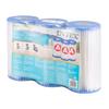 Intex Pool Pump Replacement Filter Cartridges (3-Pack) 29003 Crystal Clear Pool Water Purifier Circulation Filter Cartridge (A Tri-Pack)