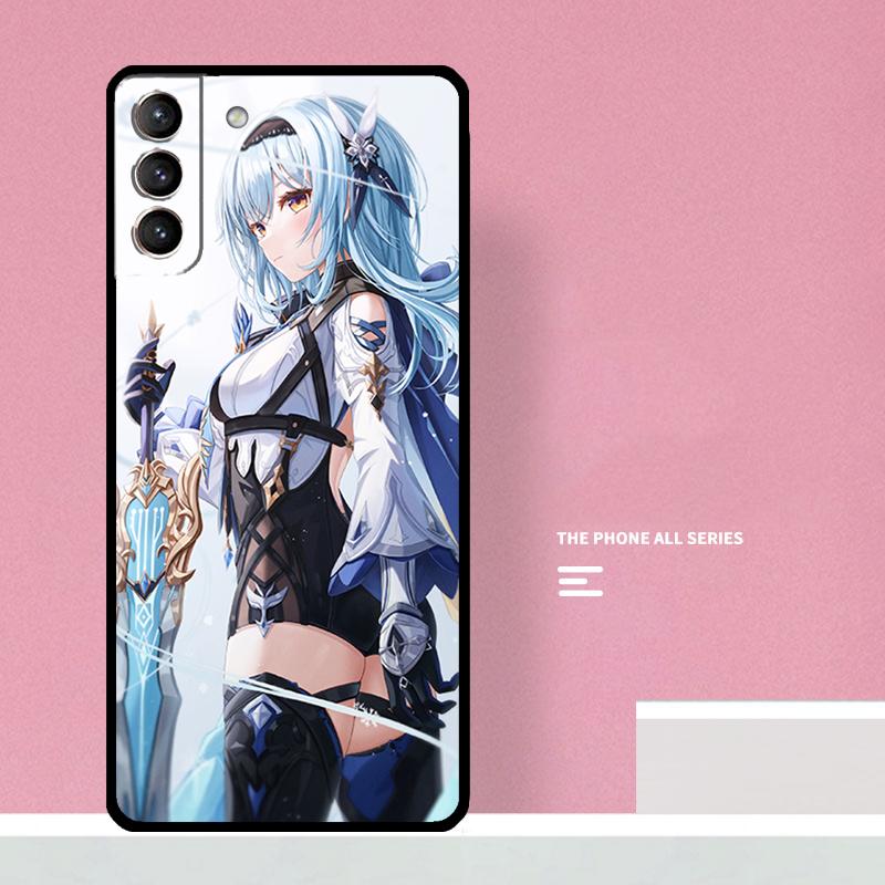 Чехол для телефона Genshin Impact Eula для Samsung Galaxy S25 S26 Ultra S20 S21 S22 S23 S24 S10 Plus S25 FE Обложка Coque
