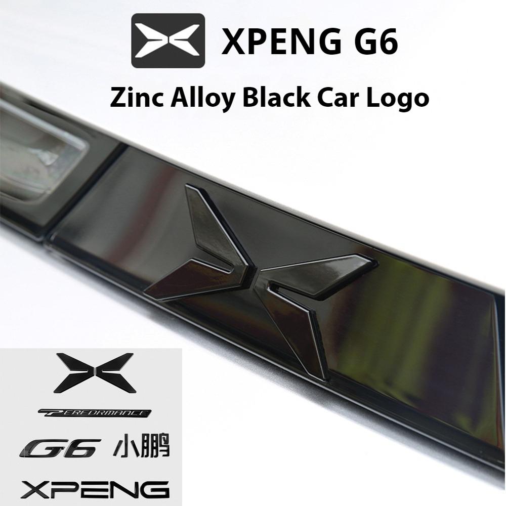 Подходит для Xpeng G6 Xiaopeng G6 2023 2024 2025 Черненый Логотип Задний Логотип Передний и Задний Логотип Модифицированные Аксессуары