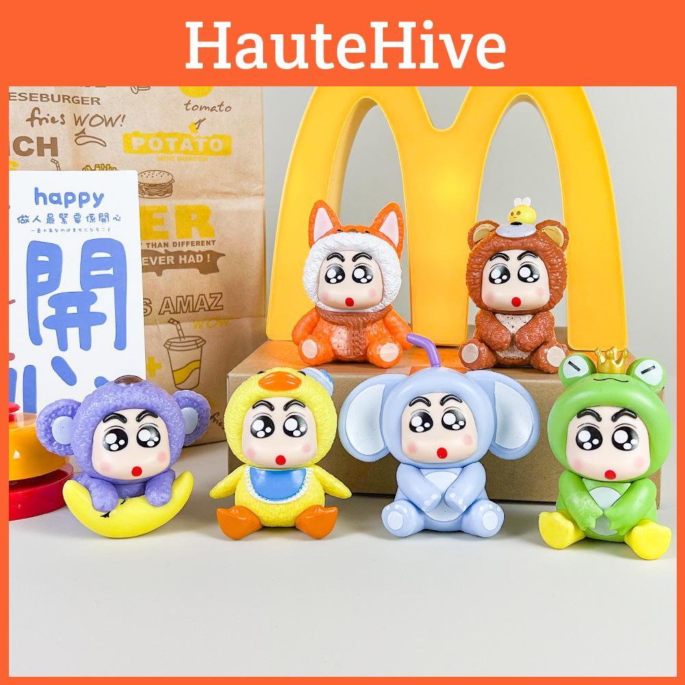 Шин-чан Карандаш ПВХ Модель Украшение С Дизайном Маленькой Лягушки И Лисы Для Подарка