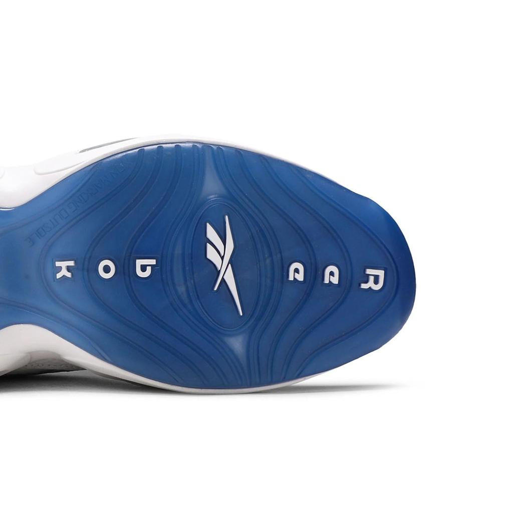 Reebok Question Patent Low 'Fluid Blue' (Unisex) White / Fluid Blue / Reebok Ice Basketball Shoes FX5000