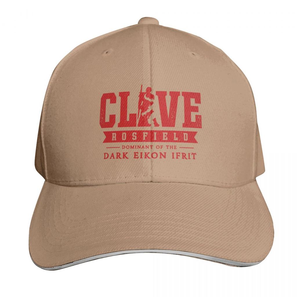 Clive Rosfield Dark Eikon Emblem Baseball Cap Anime Hat Ball Cap designer cap cute Unisex Womens