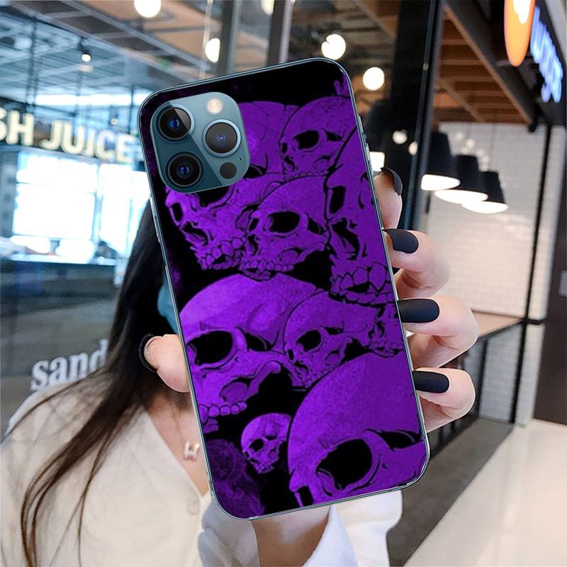 Чехол для телефона «Скелет» для Iphone 11 12 13 Pro Max 5S 6S 7 8 Plus X Xr Xs Max Se 2020 13 Mini Case Cover