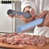 Силиконовая скалка Скалка со шкалой Палочка для муки Кухонные инструменты для выпечки Прочная скалка для выпечки и теста с измерительными метками