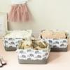 Ящик для хранения игрушек, органайзер, ящик для хранения одежды, корзина для хранения одежды и тканей, ящик для хранения нижнего белья и закусок