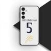 Cover for Motorola Moto Edge 70 60 Fusion NEO Pro G56 G96 G04 G05 20 G Stylus Phone Case Soccer No 5 B-Bellinghams Football No5