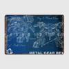 Metal Gear Rex Poster Metal Plaque Wall Pub Living Room Decoration Painting Décor Tin Sign Posters
