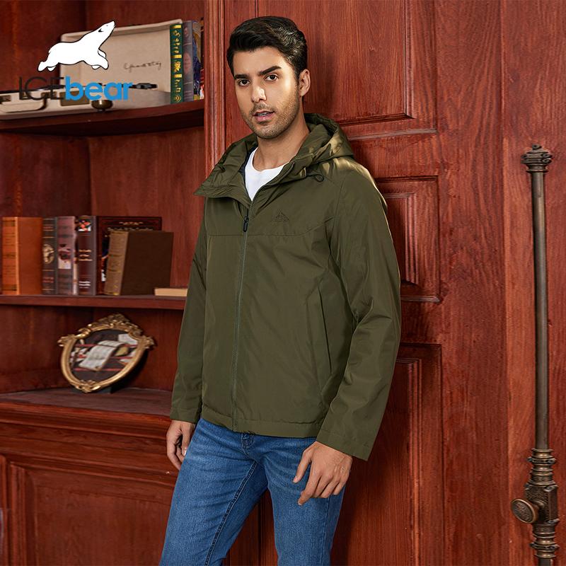 Мужская куртка, укороченное ветрозащитное пальто, мужская парка для активного отдыха с капюшоном и множеством карманов