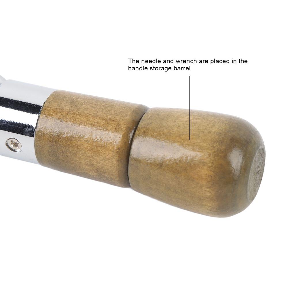 Ergonomic Wooden Handle Leather Sewing Tool Hand Stitching Tool Saddles And Shoes