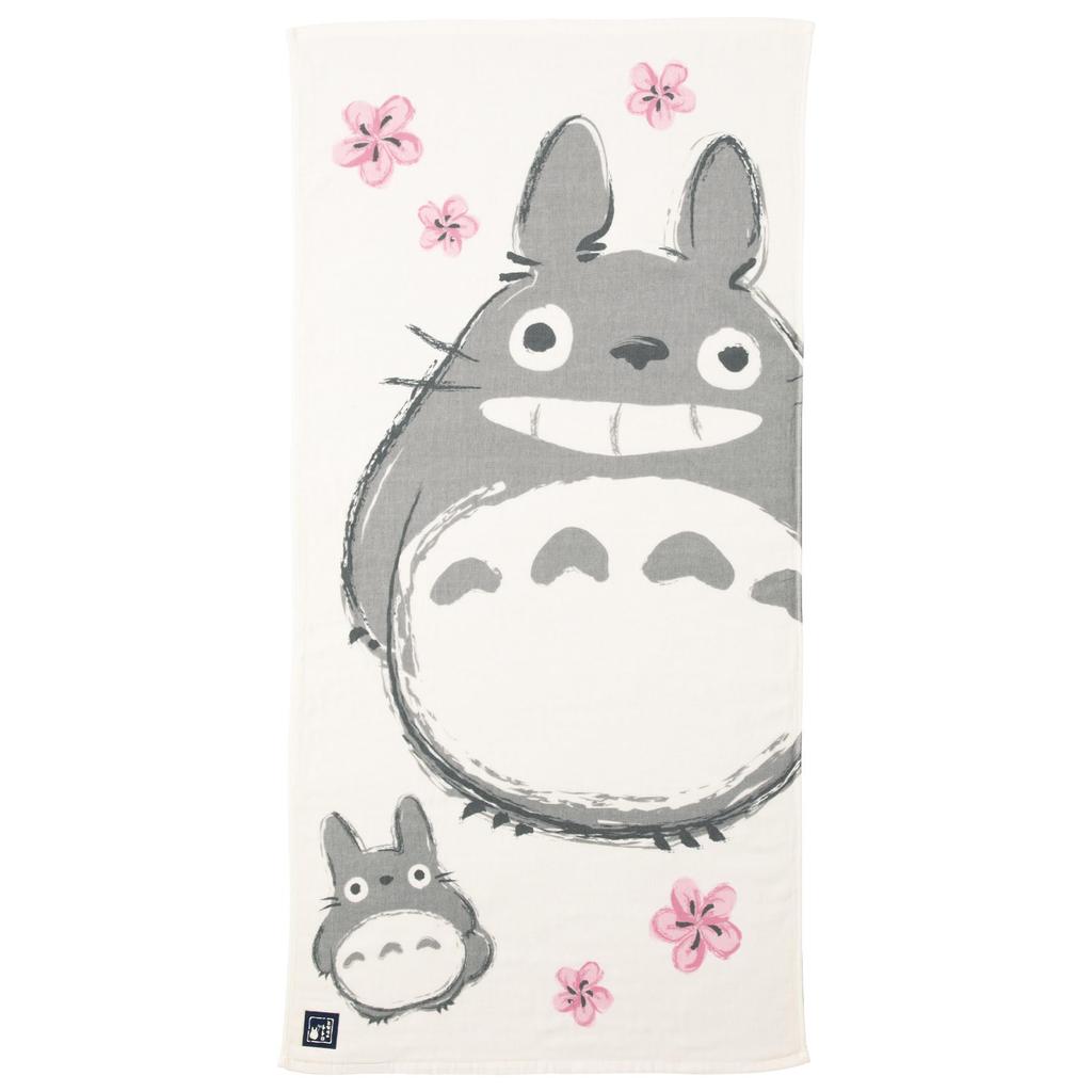 Marushin Ghibli Bath My Neighbor Approximately 60 X 120 Spring Breeze and Made In Imabari Gauze 1005022000 Towel, Totoro, Cm, Totoro, Japan, Towel,