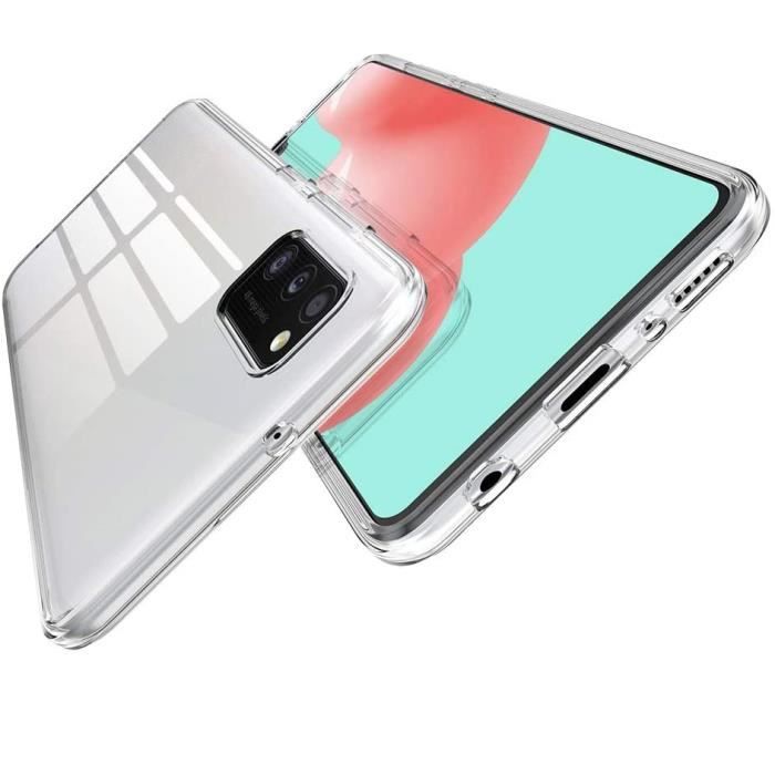 Coque - PHONILLICO - Samsung Galaxy A41 - Silicone Gel TPU - Transparent - Ultra Mince