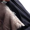 Мужская зимняя куртка LAOYECHE со съемной плюшевой подкладкой