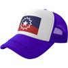 Флаг Juneteenth Тракерная кепка Сетчатая бейсболка Snapback Регулируемая Влагоотводящая для улицы Защита от солнца