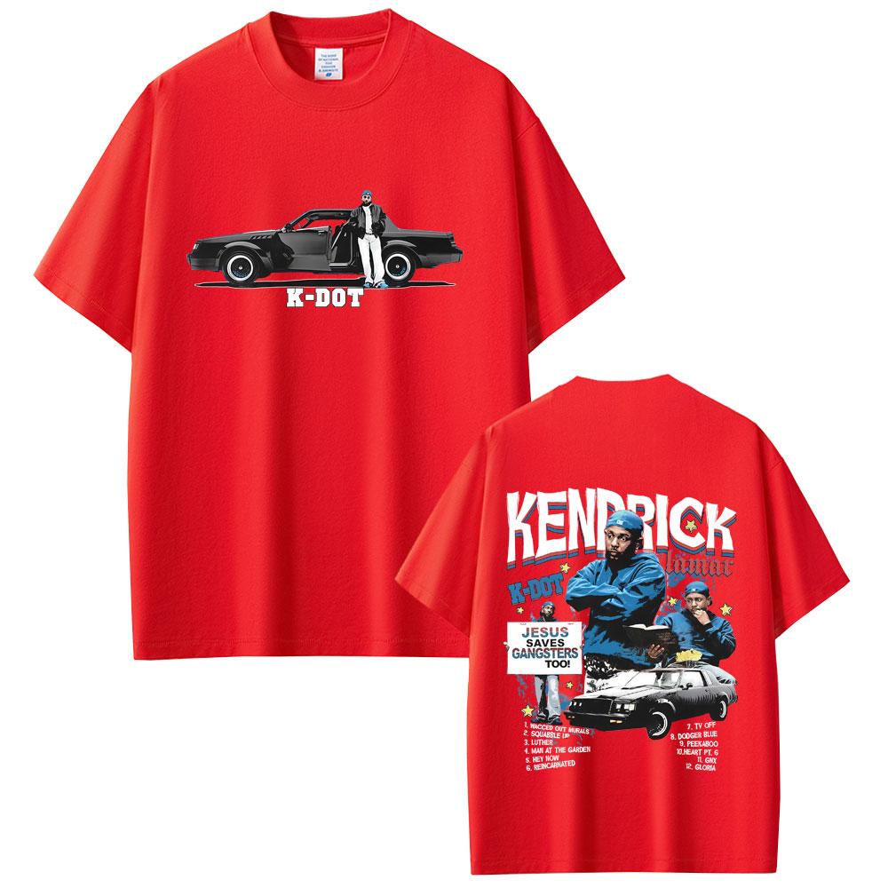 Rapper Kendrick Lamar Tshirt They Not Like Us Tshirts Men Women Hip Hop Fashion Pop Music Tee Shirt Mens Oversized T Shirts