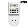 Electronic Digital Timer Switch Socket 24 Hour Cyclic Kitchen Timer Outlet Programmable Timing Socket EU UK AU US BR FR IT Plug3