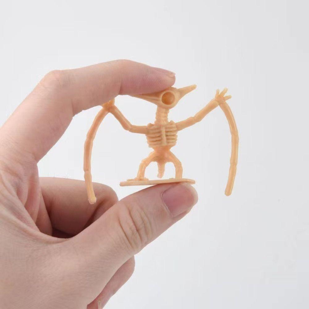 6 шт. Пластиковый скелет динозавра ПВХ имитация модели динозавра набор игрушек динозавров образовательные