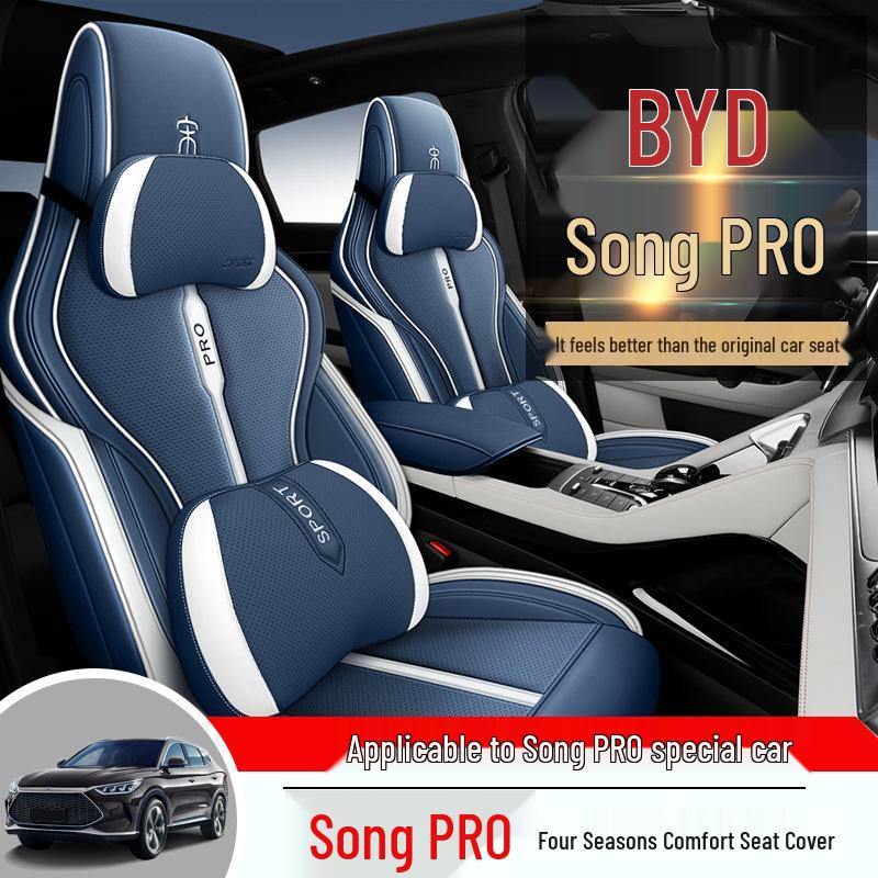 BYD Song Pro Custom Car Seat Cover: All-Season, Five-Seat Cushion for New Model