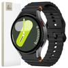 Tech-Protect Silicone Sport Samsung Galaxy Watch 4 / 5 / 5 Pro / 6 / 7 / Fe Black