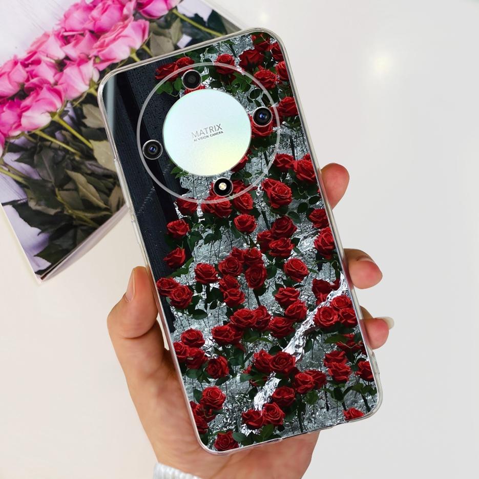 Чехол для Honor X9b Magic6 Lite Популярный Роскошный Расписной Чехол Мягкий Силиконовый Чехол для Телефона Для Honor Magic 6 Lite HonorX9b Fundas Capa