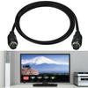 3/1.5/1/0.5м S-video Кабель Папа-Папа 10-контактный Mini DIN Компьютерный Разъем ТВ Кабель Для Проектора Видеомагнитофона DVD Никелированный