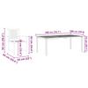 Garden Dining Set 7 pcs Brown Solid Acacia Wood