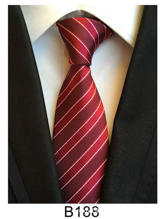 Мужской галстук ручной работы из полиэстерового шелка – повседневный, официальный или профессиональный