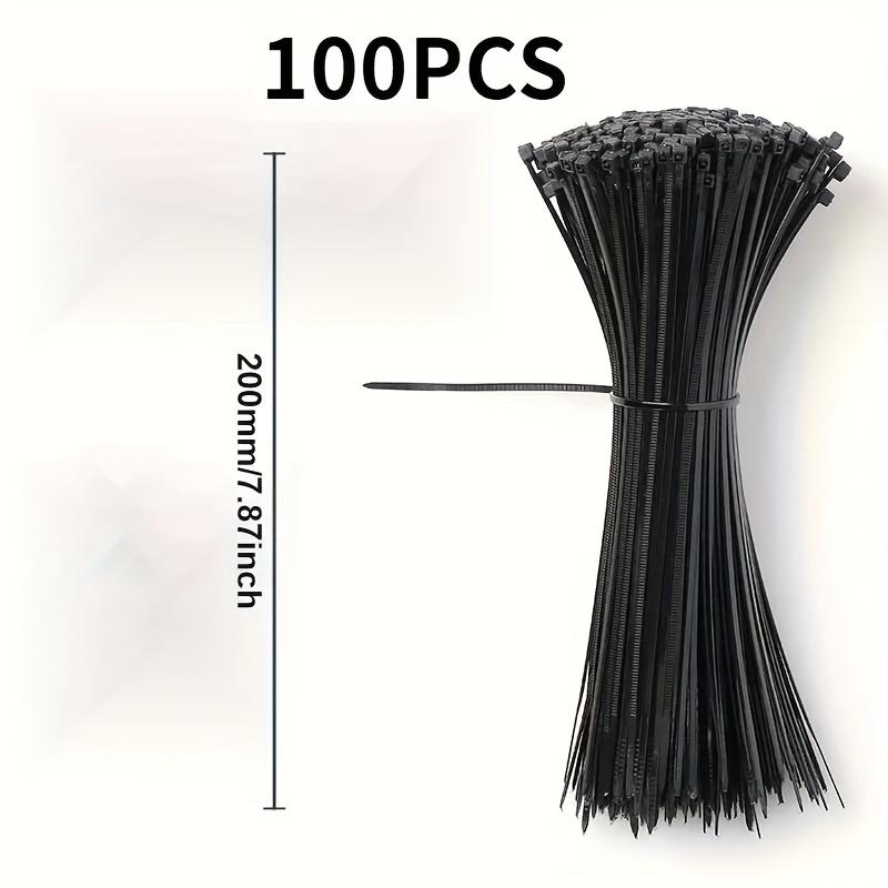 Высокопрочные нейлоновые пластиковые самозатягивающиеся кабельные стяжки для транспортировки и фиксации