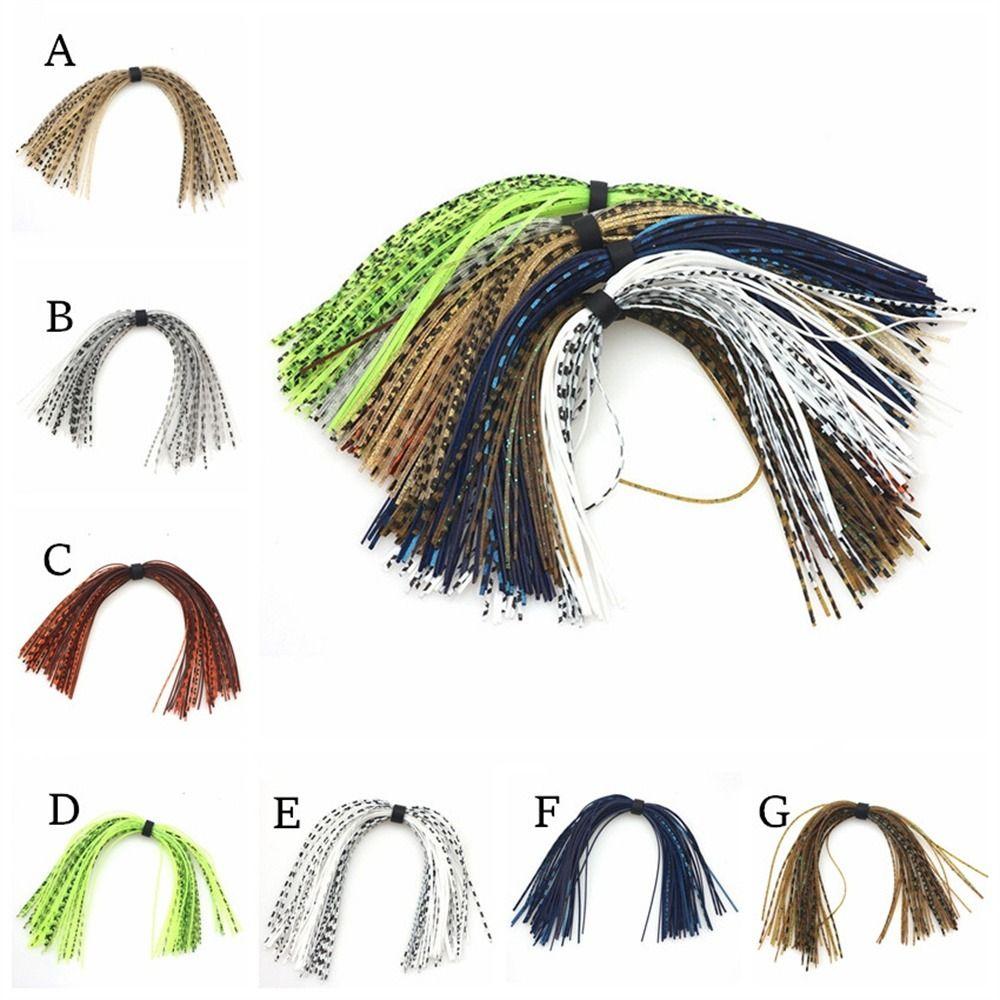Материал для вязания мушек Баззбейты Спиннер 44 нити Джиг Юбка для кальмара Рыболовная приманка
