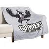 Collingwood Go Pies! Magpies Throw Blanket Multi-Purpose Sofa Luxury Blankets Ands Soft Plaid Beach Blankets