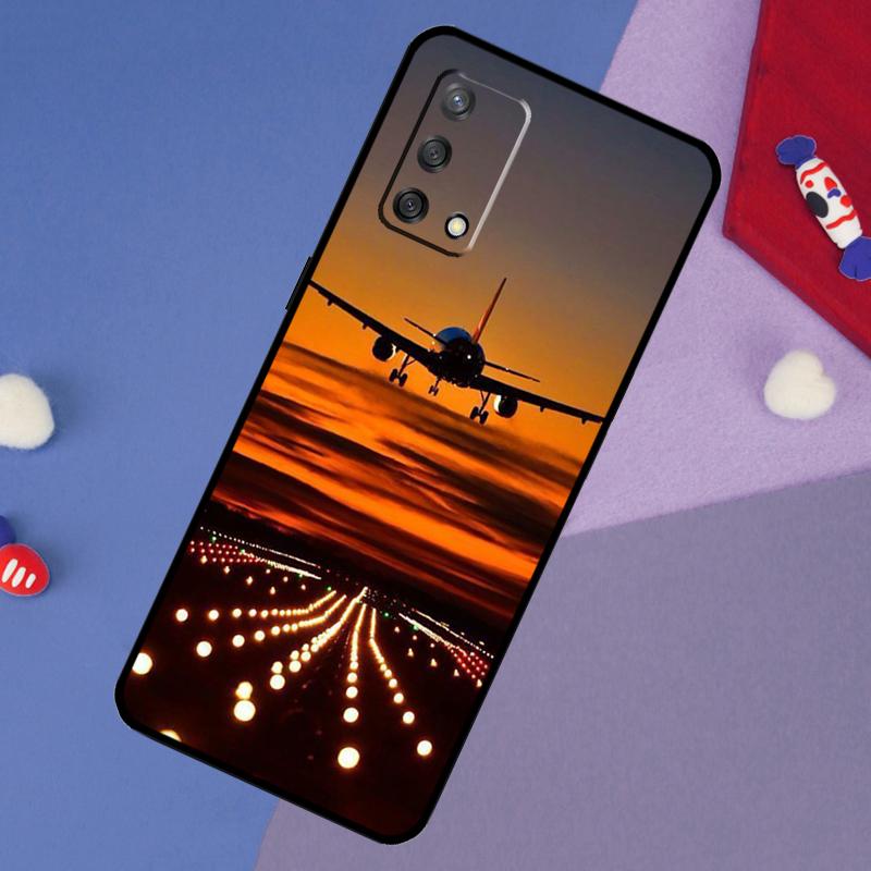 Чехол для самолета Самолет Самолет Для Oppo A60 A80 A40 A6 A5 Pro A15 A16 A17 A57 A94 A74 A54 A76 A96 A18 A38 A58 A78 A98