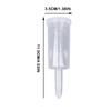 Three-Piece Airlock One-Way Air Lock Brewing Barrel Exhaust Valve Fermentation Wine Beer Making Water Sealed Check Valve Tool