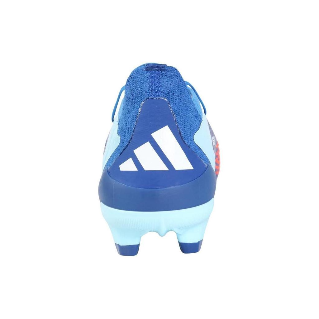 Adidas Серия Predator Круглый носок Шнуровка AG (Резиновые короткие шипы) Прочные футбольные бутсы Мужские футбольные бутсы Синие IE9428
