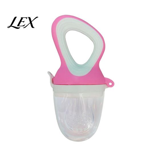 Fresh Food Feeder for Baby Silicone Fruit Pacifier, Self Feeding And Teething Choke Prevention Relief Toy, Easy to Hold Seamless Odorless Toddler