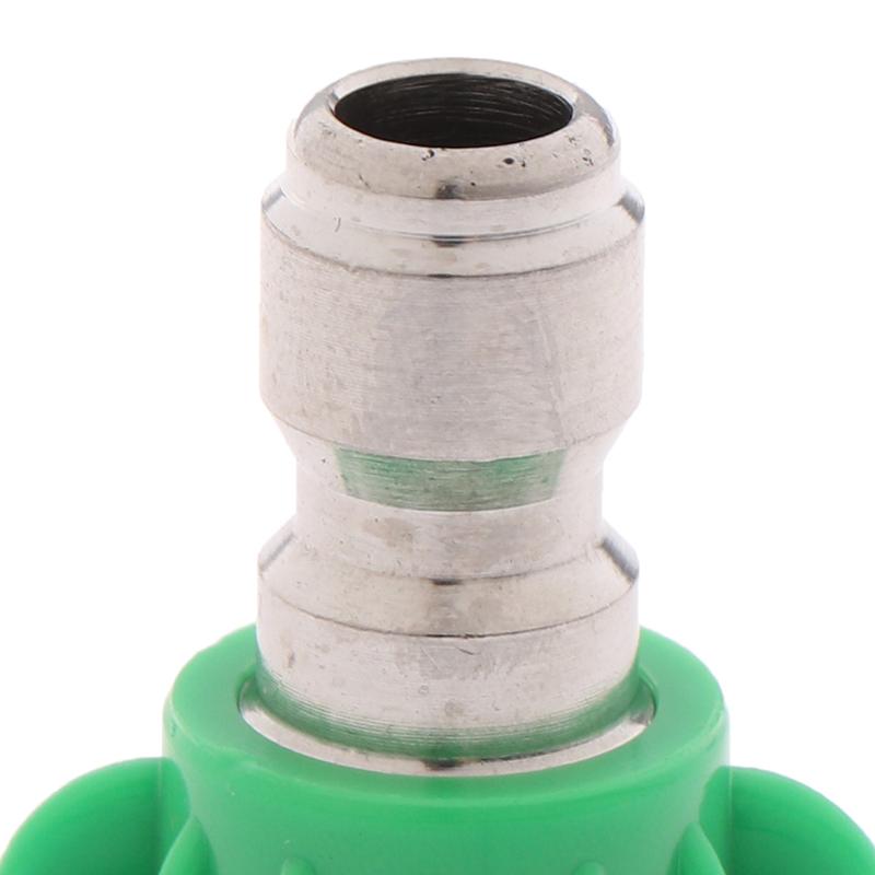 Распылительный наконечник высокого давления из нержавеющей стали с быстрым соединением 0 15 25 40 градусов